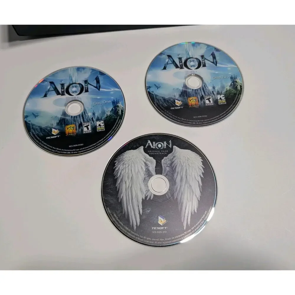 AION‎ Limited Collector’s Edition PC Game Complete w/ Statue NCSoft